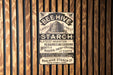 Bee Hive Starch Metal Poster - Vintage Laundry Sign, Retro Starch Advertisement