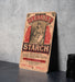 Flexible Starch Metal Poster - Vintage Laundry Sign, Retro Washing Ad