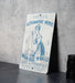 Wash Blue Balls Ultramarine Metal Poster - Vintage Laundry Ad, Classic Cleaning Product