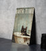 Bath Time Cat Metal Poster - Cat Art, Relaxing Bath, Home Decor, Cute Animal, Bathroom Sign
