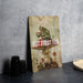But First Tea Metal Poster - Tea Lover, Morning Ritual, Kitchen Art, Cozy Decor, Relaxation