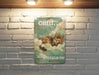 Chill Destination Metal Poster - Inspirational Quote, Relaxing Art, Positive Message, Zen Decor, Life Path