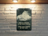 Fart and Pee Wisdom Metal Poster - Bathroom Humor, Relatable Quote, Laugh Out Loud, Restroom Decor, Light-Hearted