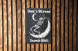Don't Stress Dumb Shit Metal Poster - Stress Relief, Humor Decor, Relaxing Art, Positive Vibes, Wall Sign