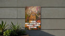 Choose to Become Metal Poster - Personal Growth, Resilience, Inspirational Quote, Self Determination, Positive Mindset