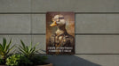 Everything Comes Out Okay Metal Poster - Positive Vibes, Encouraging Art, Hopeful Quote, Bathroom Humor, Light Hearted