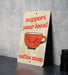 Support Local Coffee Metal Poster - Cafe Love, Coffee Culture, Community Support, Cozy Decor, Caffeine Enthusiast