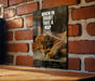 Take a Nap Metal Poster - Doubtful Advice, Relaxation Tip, Sleep Wisdom, Calming Art, Restful Suggestion