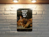 Take a Nap Metal Poster - Doubtful Advice, Relaxation Tip, Sleep Wisdom, Calming Art, Restful Suggestion