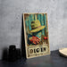 a picture of a picture of a hat on a table