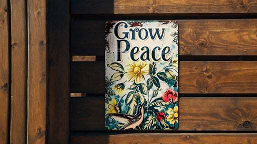 a book is hanging on a wooden wall