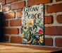 a book sitting on top of a wooden table