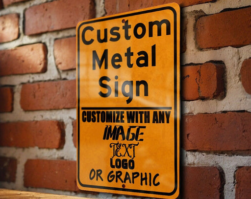 Custom Man Cave Aluminum Sign - Personalized Bar Decor, UV Ink Printed, ManCave Sign, Custom Bar Sign, UV Ink Metal, Personalized Decor