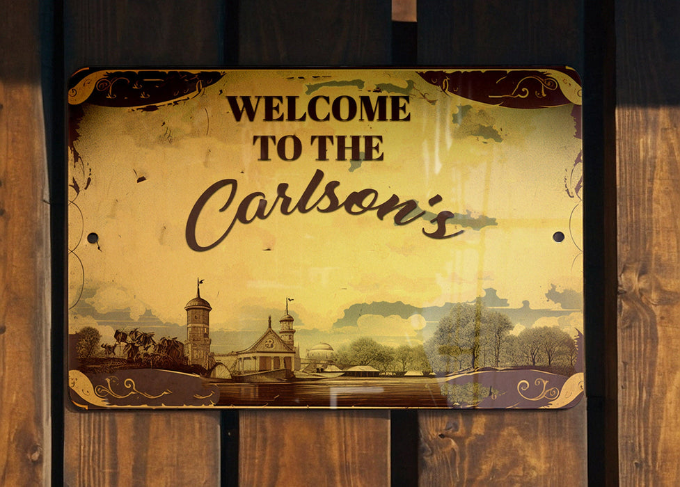a sign that is on a wooden fence