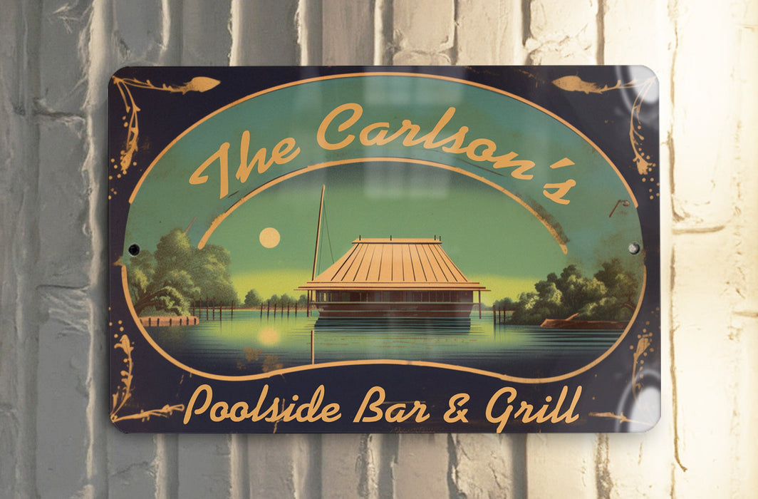 a sign on the side of a building