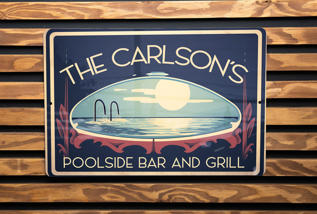 a sign on the side of a wooden building