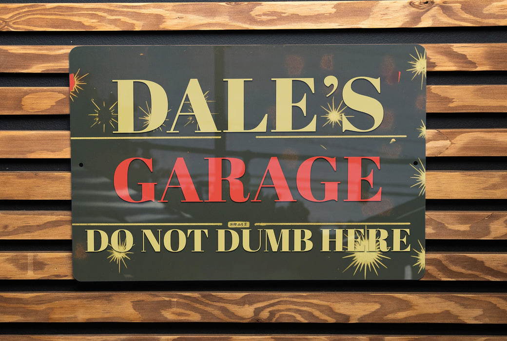 a close up of a sign on a wooden bench