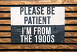 a sign on a wooden bench that says the 18000 i n eow