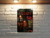 a brick wall with a sign on it that says taylor's cocktail lounge