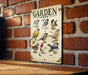a picture of birds on a brick wall