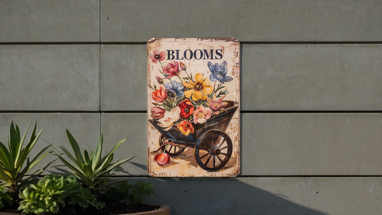 a sign that is on the side of a building