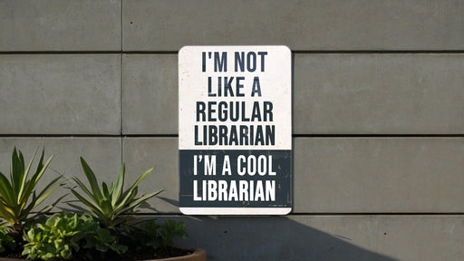 a sign on the side of a building that says i'm not like a