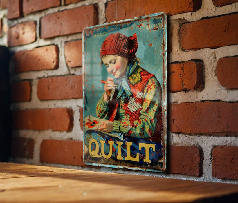 a picture of a woman smoking a cigarette on a brick wall