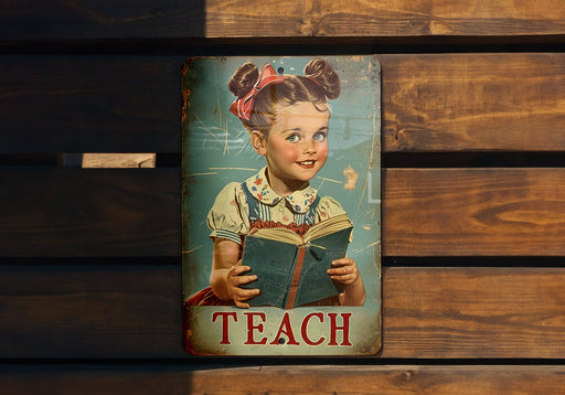 a picture of a young girl reading a book