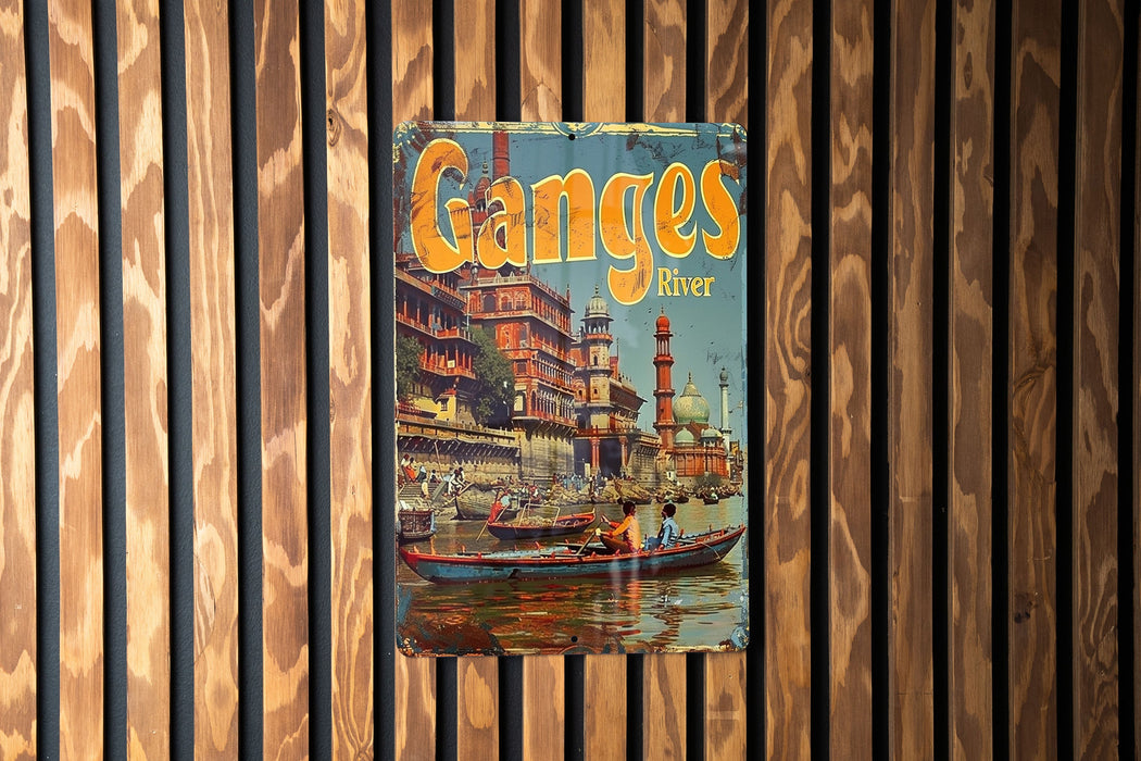a book is hanging on a wooden wall