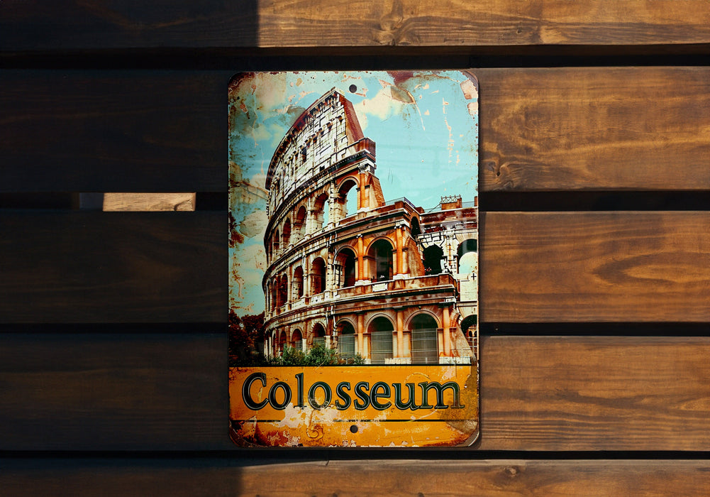 a close up of a sign on a wooden bench