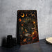 a picture of a zodiac sign on a table