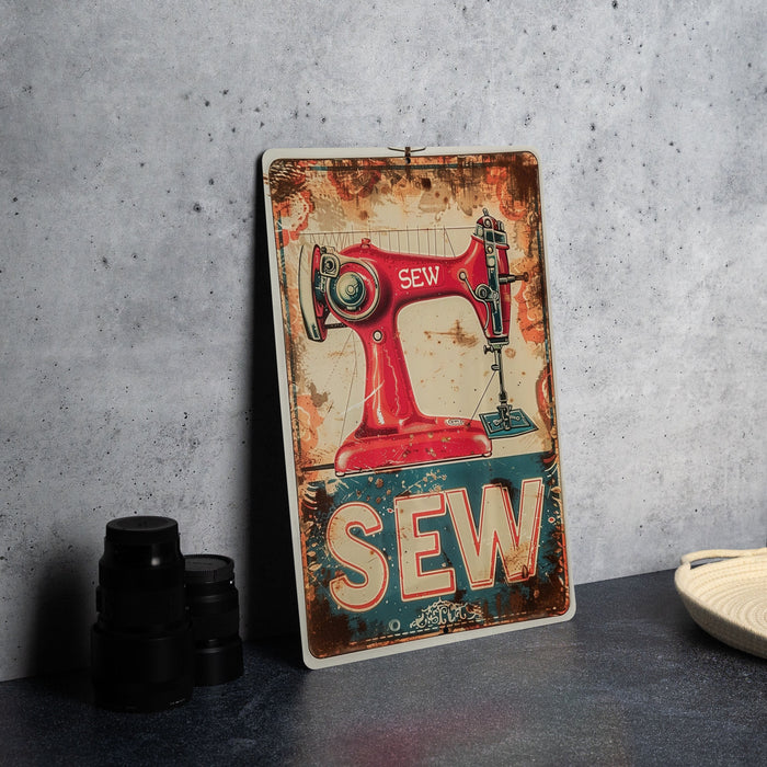 a picture of a sewing machine on a table