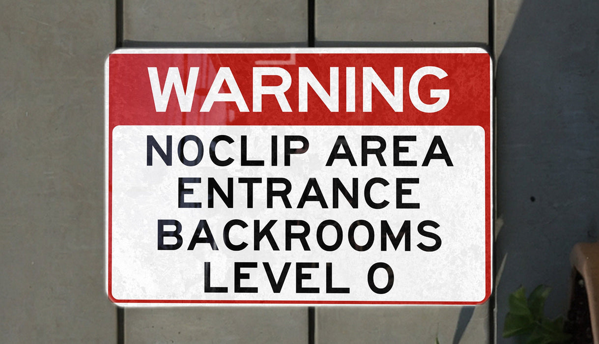 a red and white sign that says no parking