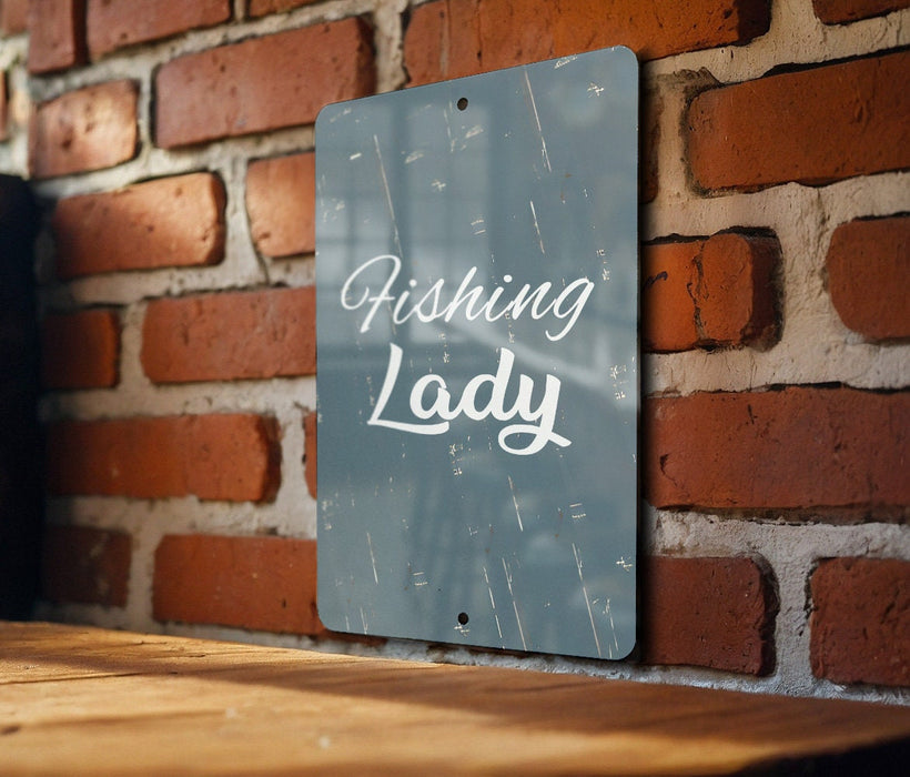 a sign on a brick wall that says rising lady