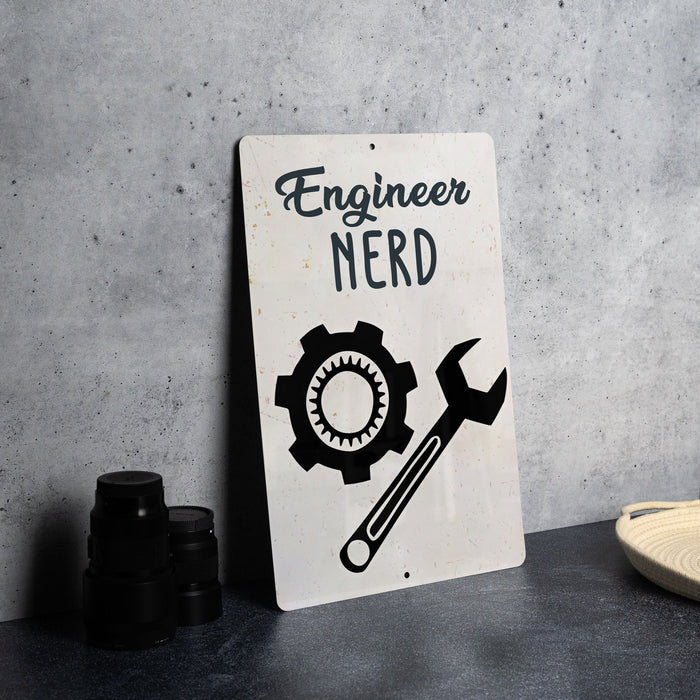 a sign with a wrench and a wrench on it