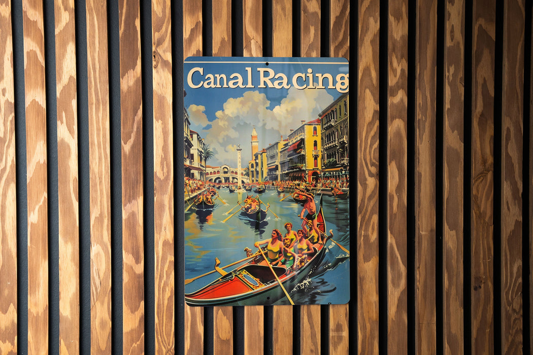 a book is hanging on a wooden wall