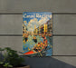 a picture of a canal racing sign on a wall
