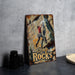 a picture of a climb rocks sign next to a pair of binoculars