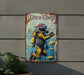 a sign on the side of a building that says dive deep