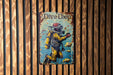 a sign on a wooden wall that says dive deep