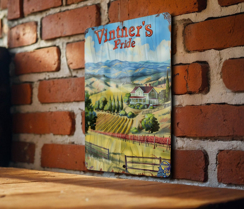 a wooden sign on a brick wall that says winter's ride