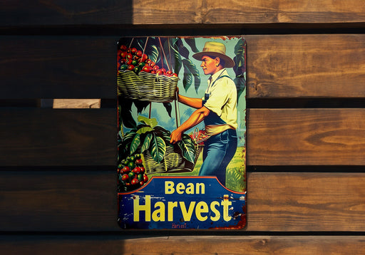 a book with a picture of a man working in a garden