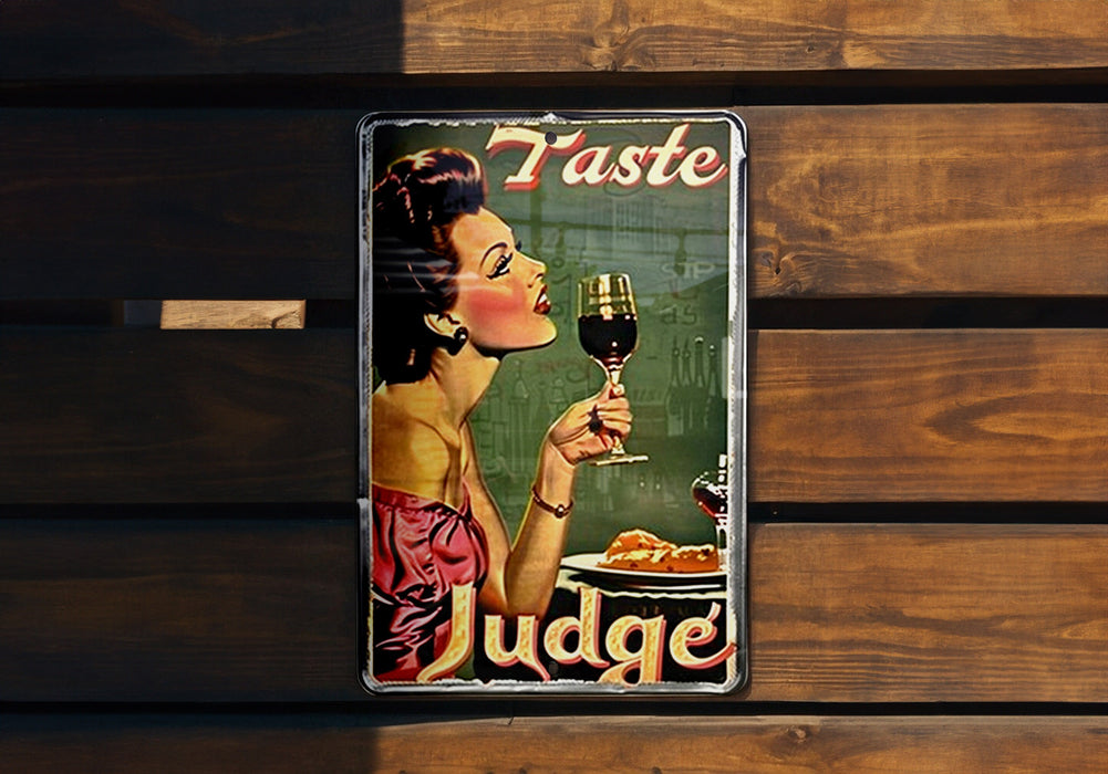 a vintage poster of a woman holding a glass of wine