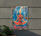 a sign on the side of a building that says namaste