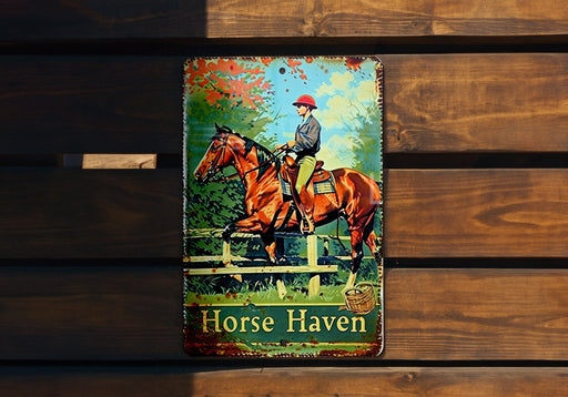 a picture of a man riding a horse