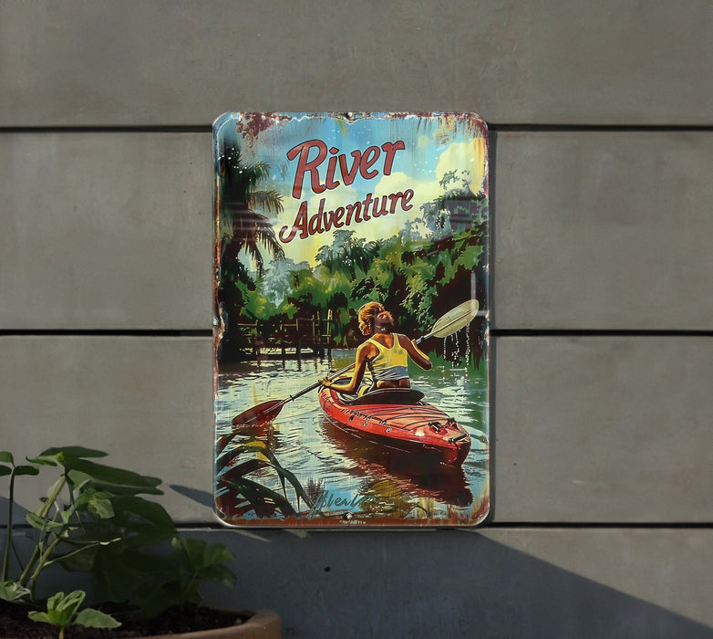 a sign that is on the side of a building