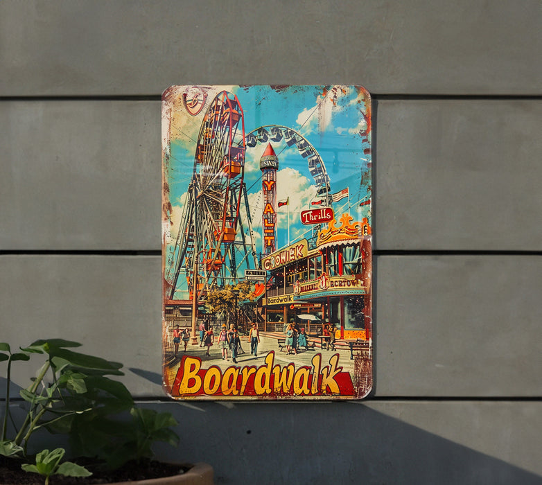 a picture of a sign on the side of a building