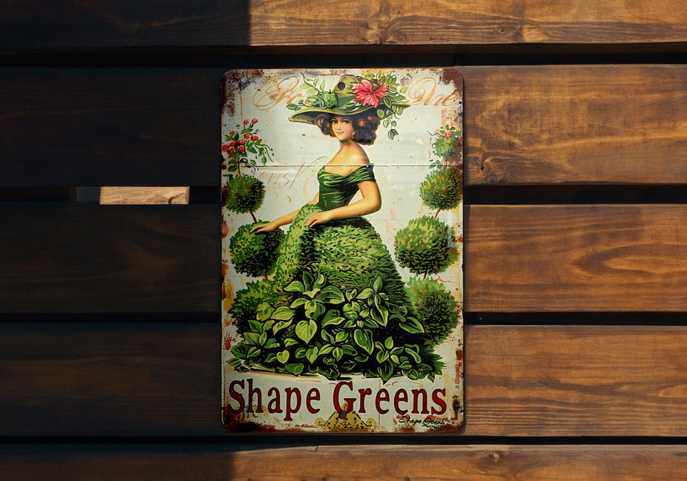 a picture of a woman in a green dress
