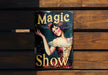 a book with a picture of a woman on it