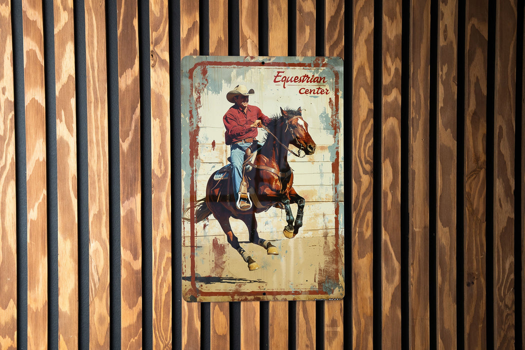 a picture of a cowboy riding a horse